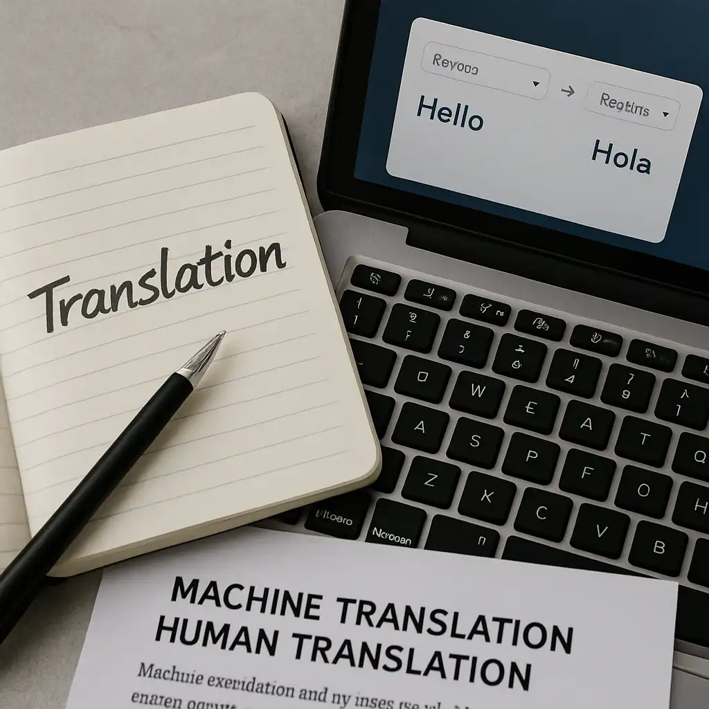 The difference between human and machine translationn