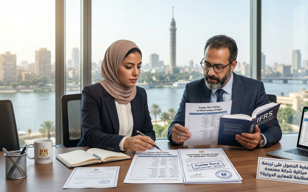 ترجمة ميزانية شركة معتمدة