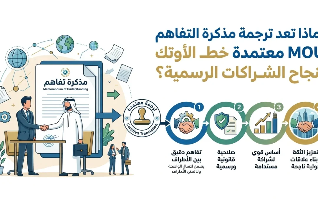 ترجمة مذكرة التفاهم MOU معتمدة
