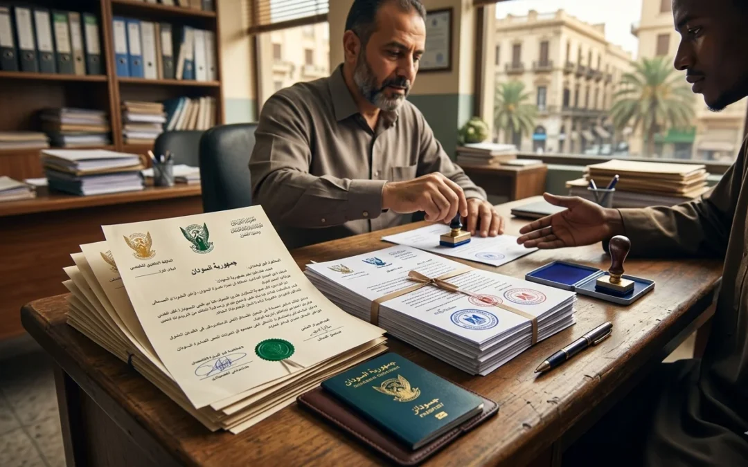 ترجمة مستندات سودانية معتمدة مصر