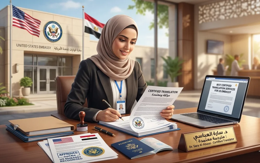 ترجمة معتمدة السفارة الأمريكية