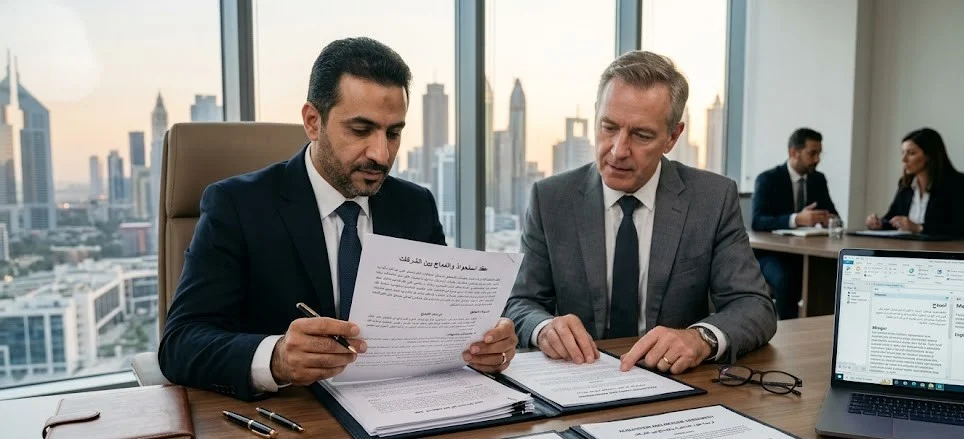 ترجمة عقود الاستحواذ والاندماج بين الشركات