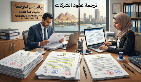 ترجمة عقود الشركات في مصر | مكتب معتمد