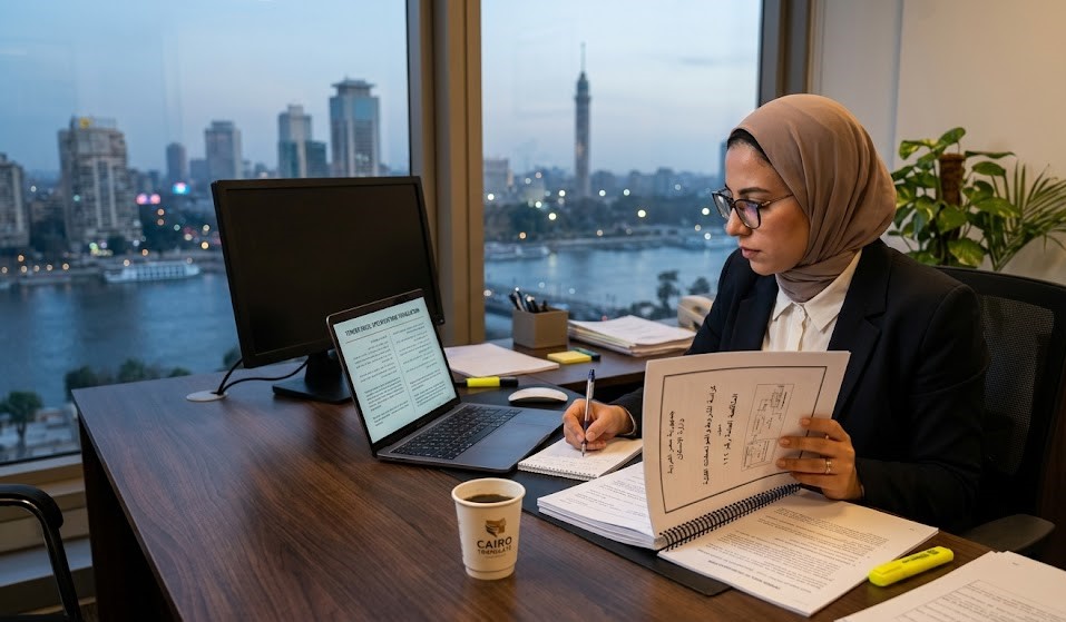 ترجمة كراسات الشروط والمواصفات الفنية للمناقصات بمصر