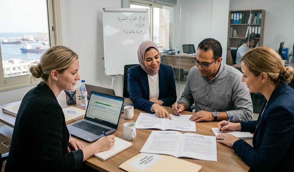 ترجمة لوائح الموارد البشرية واتفاقيات السرية