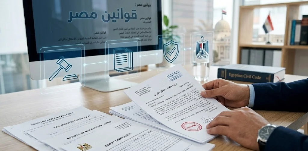 ترجمة مستندات الامتثال القانوني للشركات