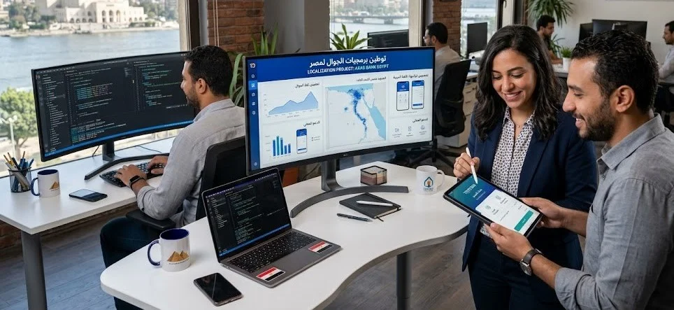 توطين برمجيات وتطبيقات الجوال للشركات بمصر