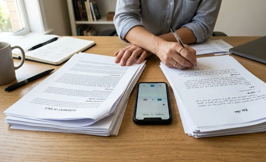 ترجمة من إنجليزي لعربي فورية