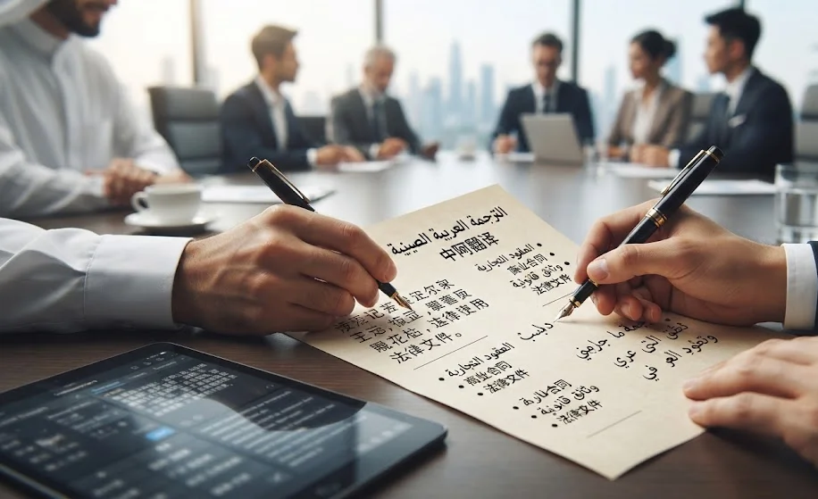 ترجمة صيني عربي معتمدة | ترجمة دقيقة واحترافية من جالينوس