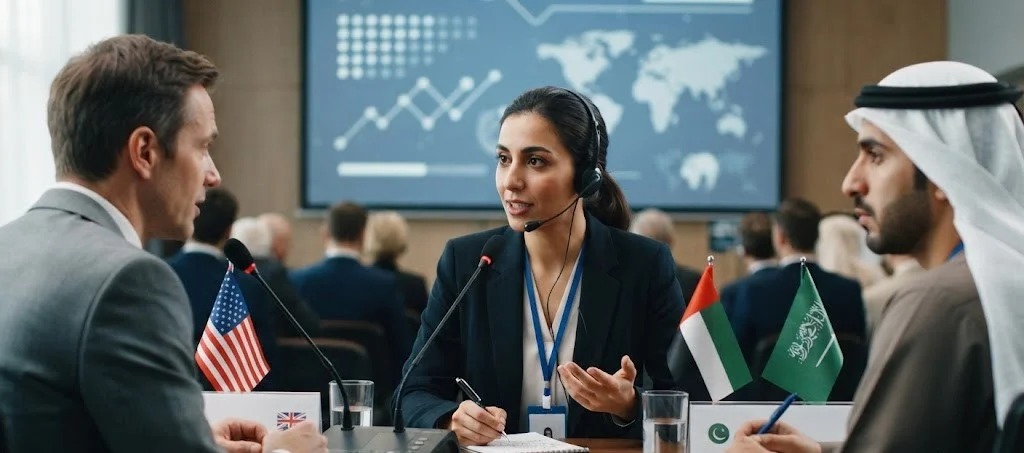 مترجم إنجليزي عربي فوري