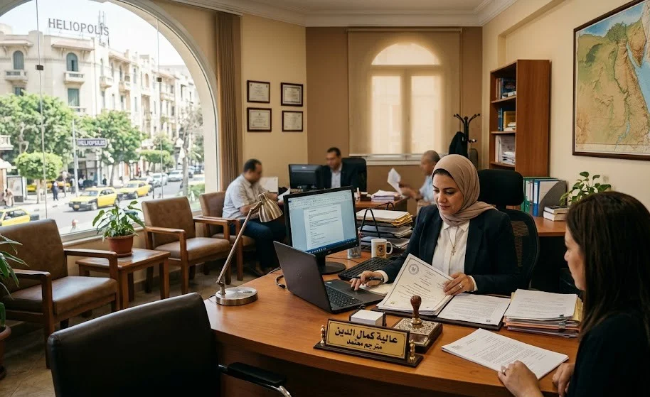  ترجمة معتمدة في مصر الجديدة