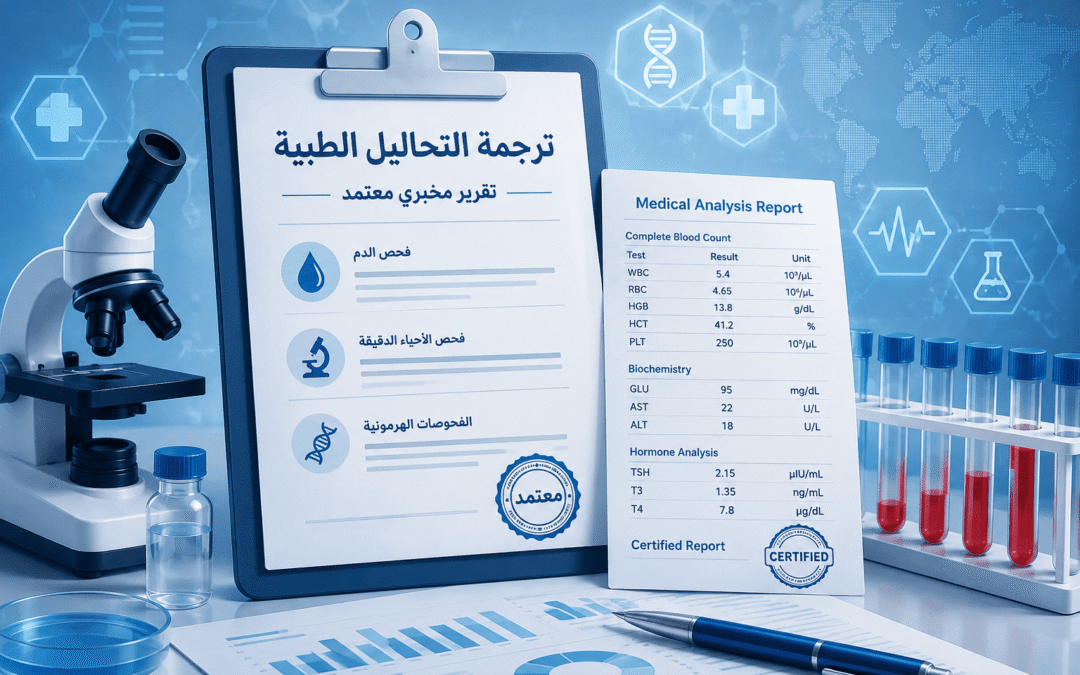ترجمة تحاليل طبية