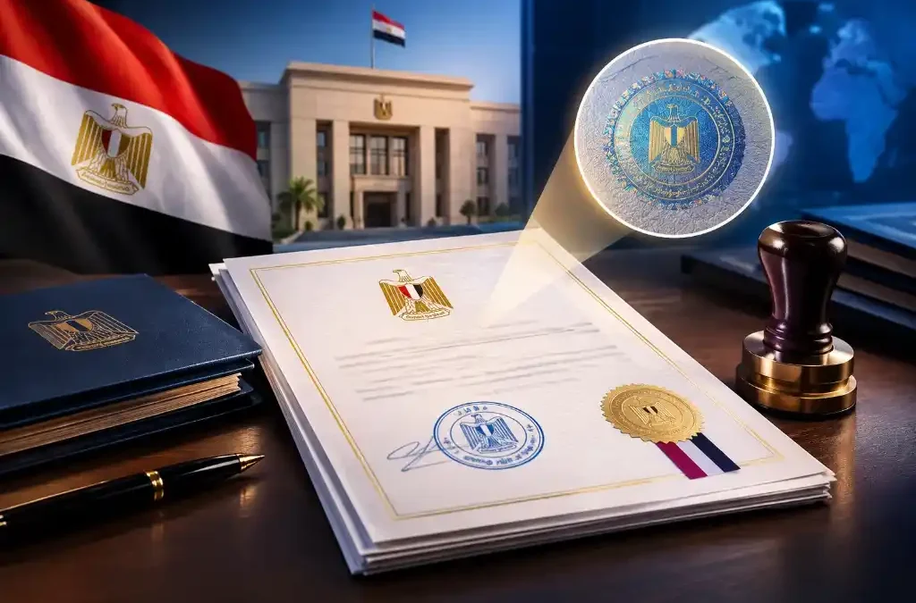 Egyptian MOFA Certificate Authentication